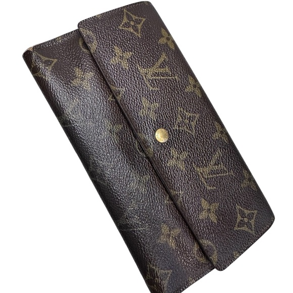 Louis Vuitton Handbags - Louis Vuitton Monogram Brown Long Snap Wallet